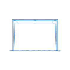 Furniture Dining Tables Stromborg Table Square Svg Line Art, Free Vectors File